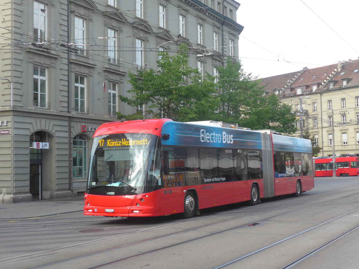 (219'316) - Bernmobil, Bern - Nr. 203/BE 723'203 - Hess am 2. August 2020 beim Bahnhof Bern