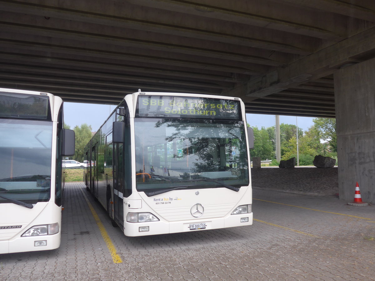 (219'361) - Interbus, Yverdon - Nr. 208/FR 300'710 - Mercedes (ex BSU Solothurn Nr. 40) am 2. August 2020 in Kerzers, Murtenstrasse