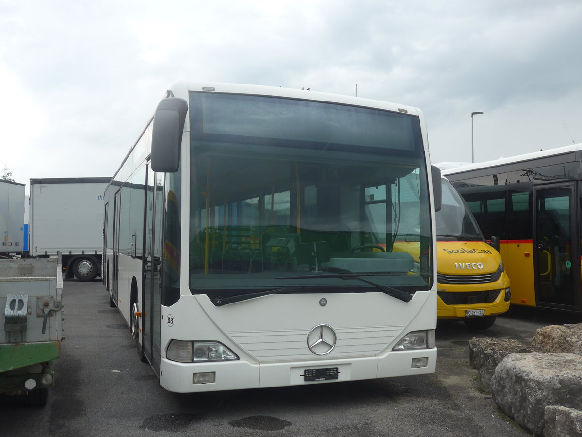 (219'367) - Interbus, Yverdon - Nr. 68 - Mercedes (ex AFA Adelboden Nr. 93; ex AFA Adelboden Nr. 5) am 2. August 2020 in Kerzers, Interbus
