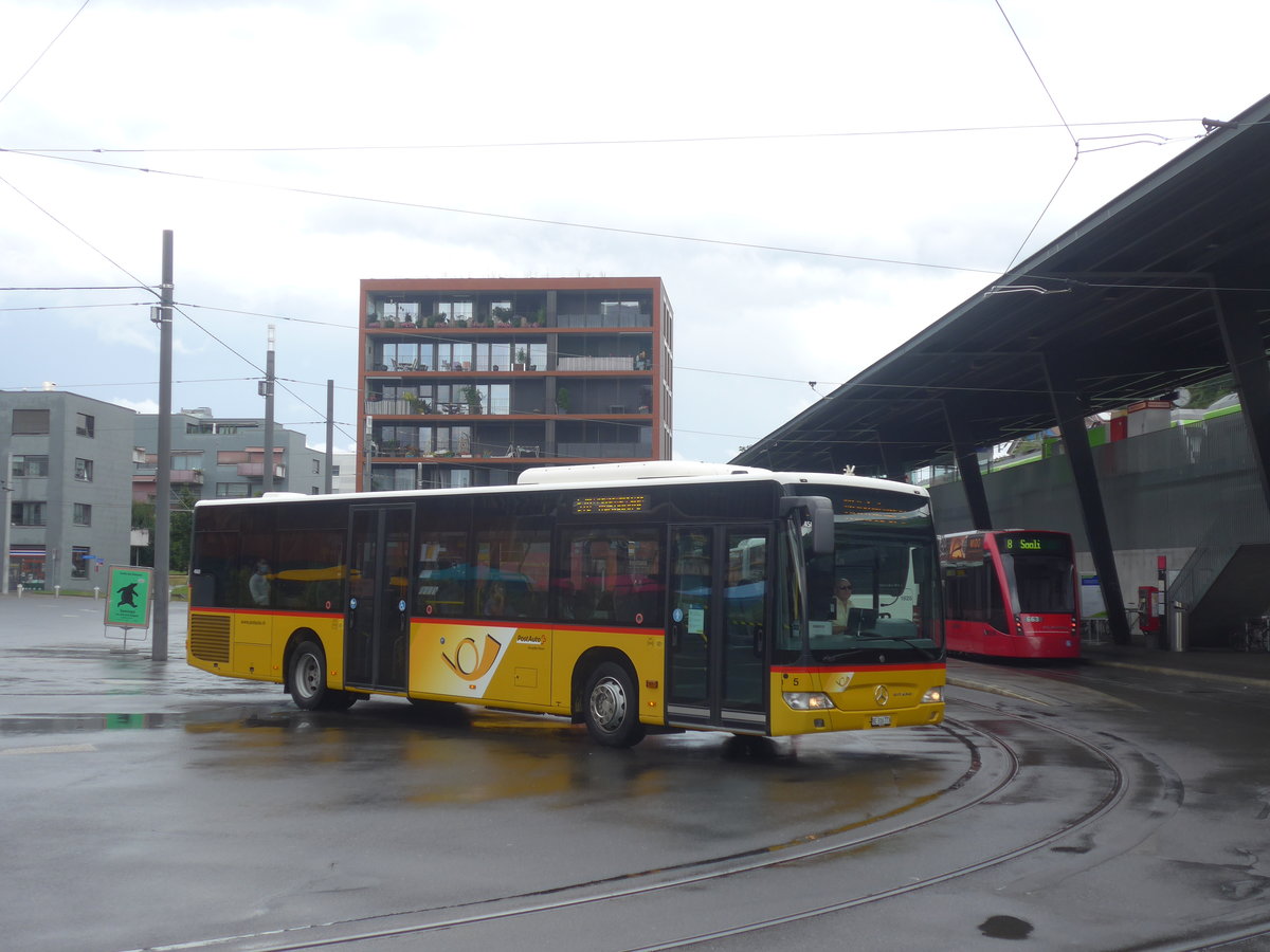 (219'391) - PostAuto Bern - Nr. 5/BE 316'773 - Mercedes (ex Klopfstein, Laupen Nr. 5) am 2. August 2020 beim Bahnhof Bern Brnnen Westside