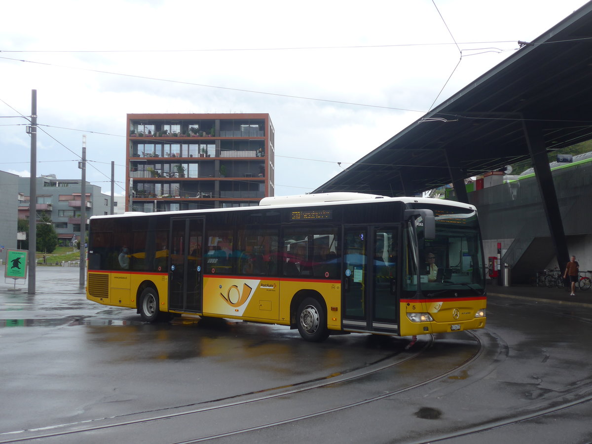 (219'392) - PostAuto Bern - Nr. 5/BE 316'773 - Mercedes (ex Klopfstein, Laupen Nr. 5) am 2. August 2020 beim Bahnhof Bern Brnnen Westside