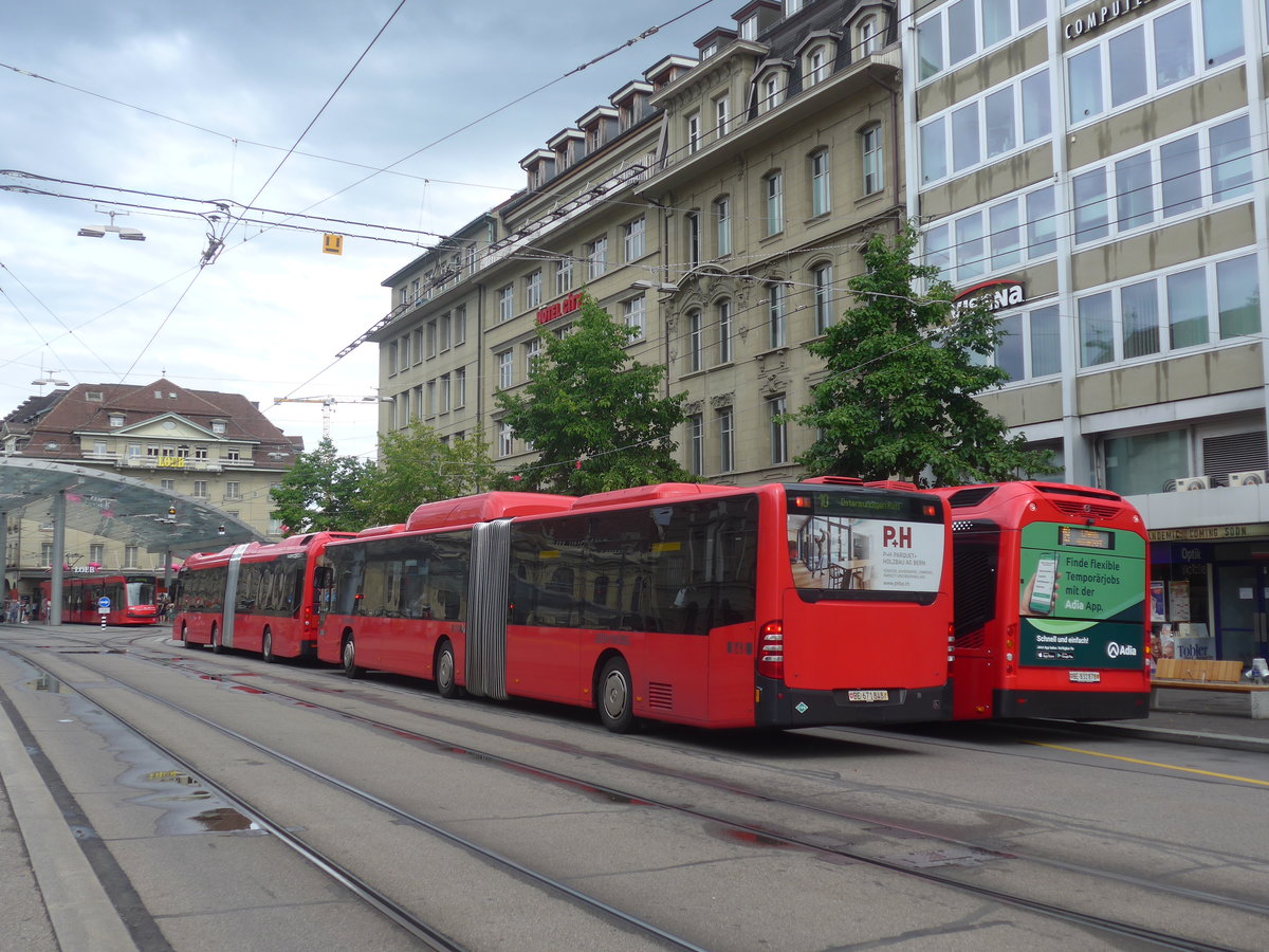(219'421) - Bernmobil, Bern - Nr. 848/BE 671'848 - Mercedes am 2. August 2020 beim Bahnhof Bern