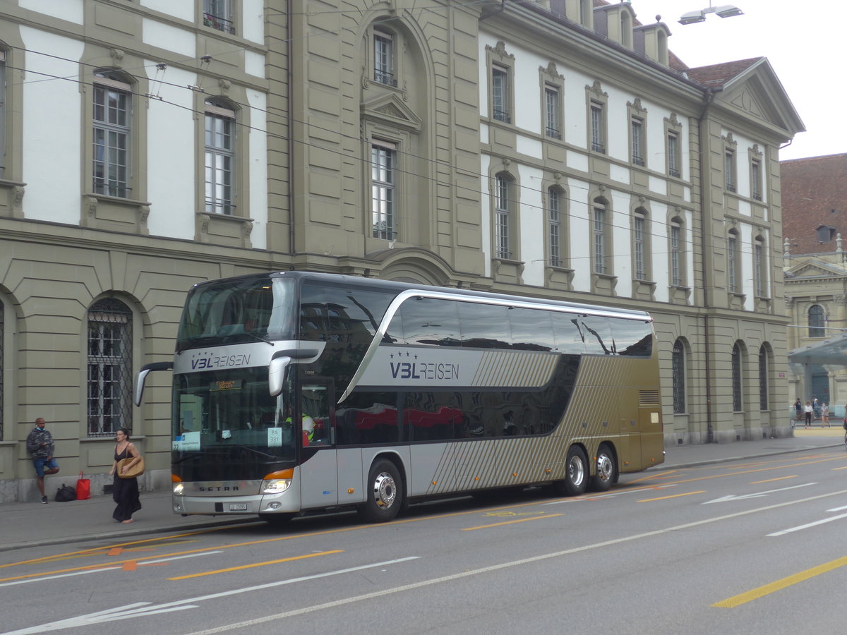 (219'431) - VBL Luzern - Nr. 805/LU 15'095 - Setra am 2. August 2020 beim Bahnhof Bern