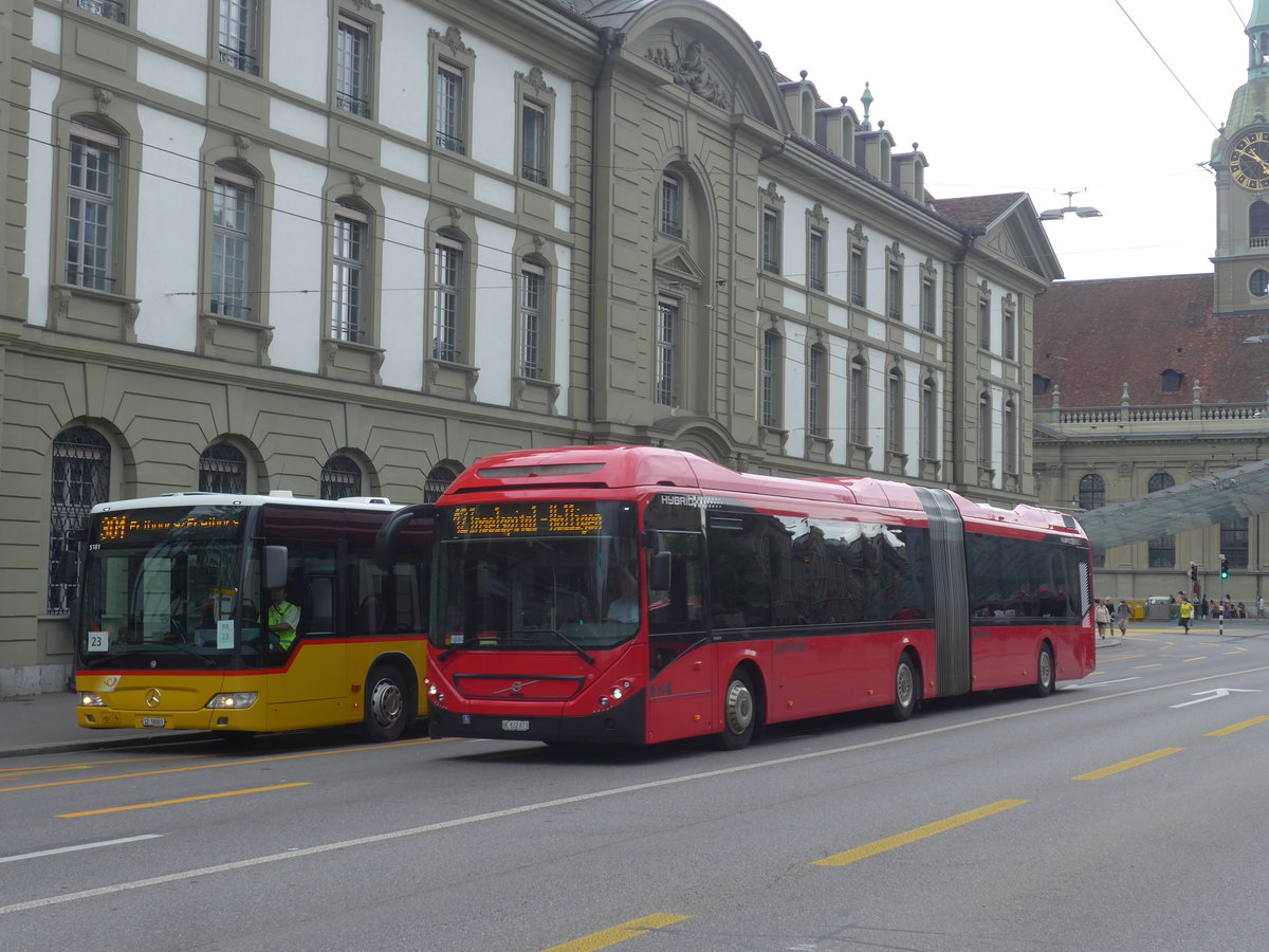 (219'450) - Bernmobil, Bern - Nr. 873/BE 832'873 - Volvo am 2. August 2020 beim Bahnhof Bern