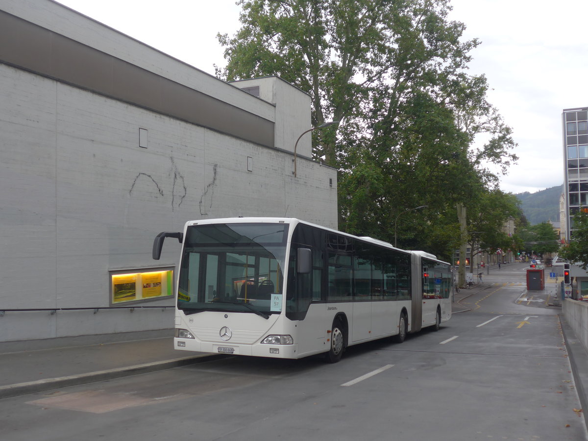 (219'473) - Bernmobil, Bern - Nr. 203/FR 300'668 - Mercedes (ex VZO Grningen Nr. 53) am 2. August 2020 in Bern, Postautostation
