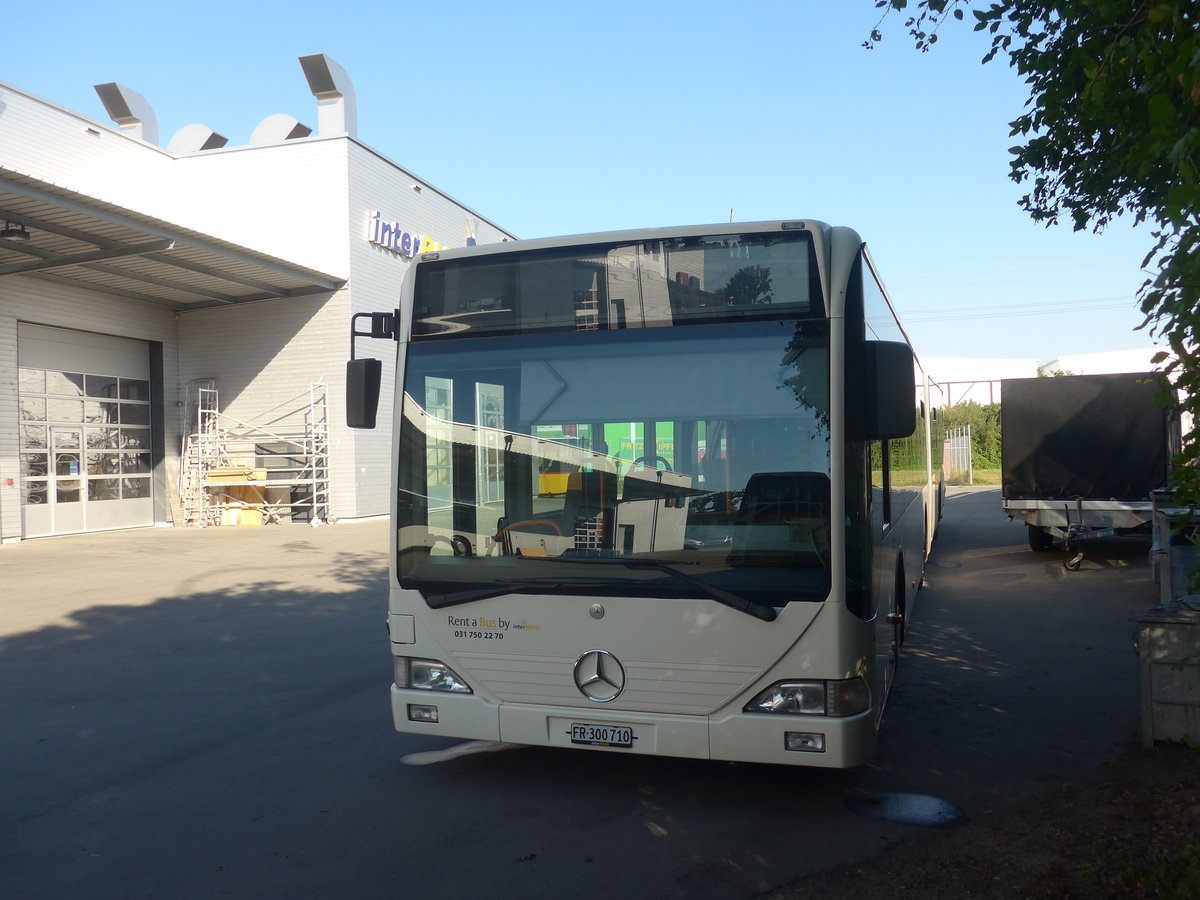 (219'547) - Interbus, Yverdon - Nr. 208/FR 300'710 - Mercedes (ex BSU Solothurn Nr. 40) am 9. August 2020 in Kerzers, Interbus