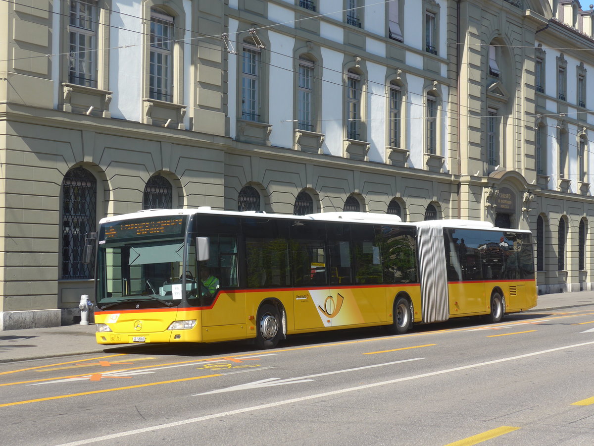 (219'615) - PostAuto Ostschweiz - SZ 58'001 - Mercedes (ex Kistler, Reichenburg) am 9. August 2020 beim Bahnhof Bern