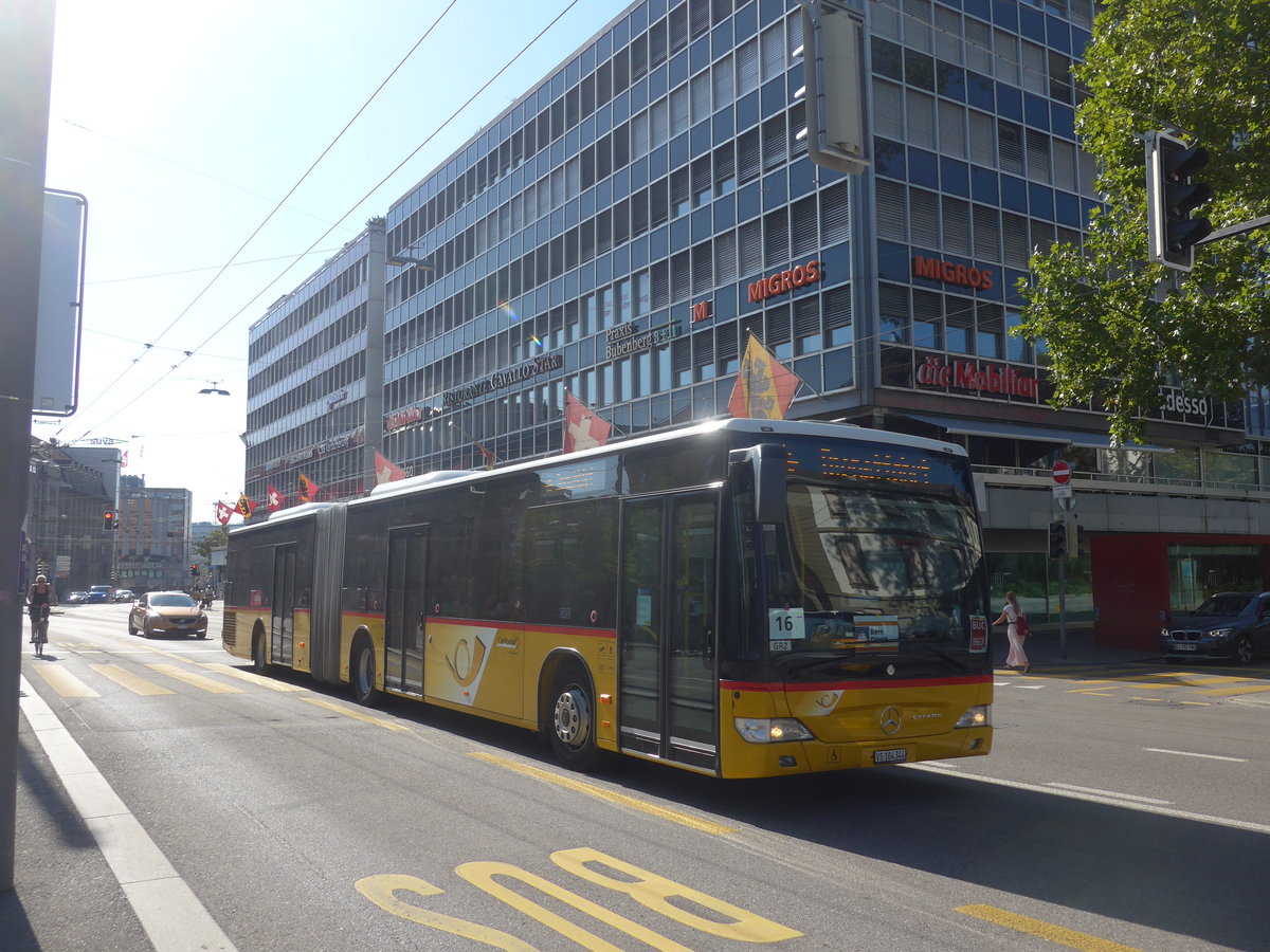 (219'625) - Buchard, Leytron - VS 104'344 - Mercedes am 9. August 2020 beim Bahnhof Bern