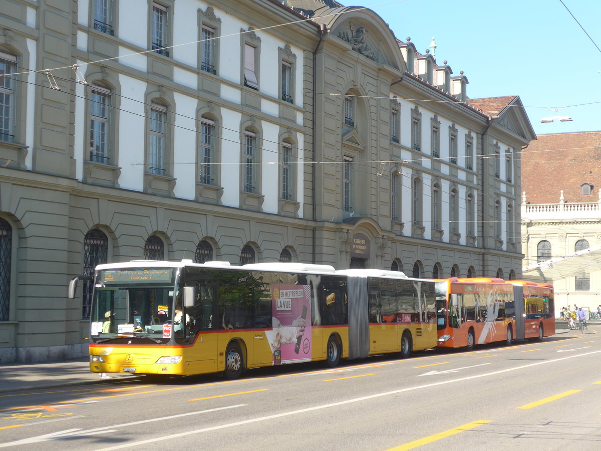 (219'636) - Buchard, Leytron - VS 104'344 - Mercedes am 9. August 2020 beim Bahnhof Bern