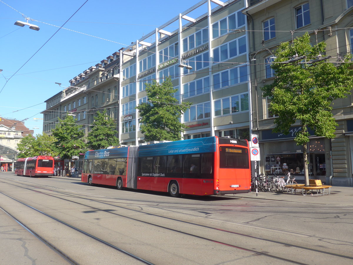 (219'638) - Bernmobil, Bern - Nr. 204/BE 724'204 - Hess am 9. August 2020 beim Bahnhof Bern