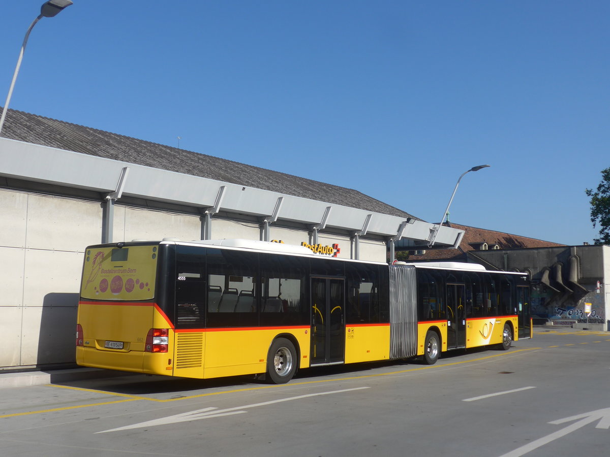 (219'645) - PostAuto Bern - Nr. 662/BE 610'549 - MAN am 9. August 2020 in Bern, Postautostation