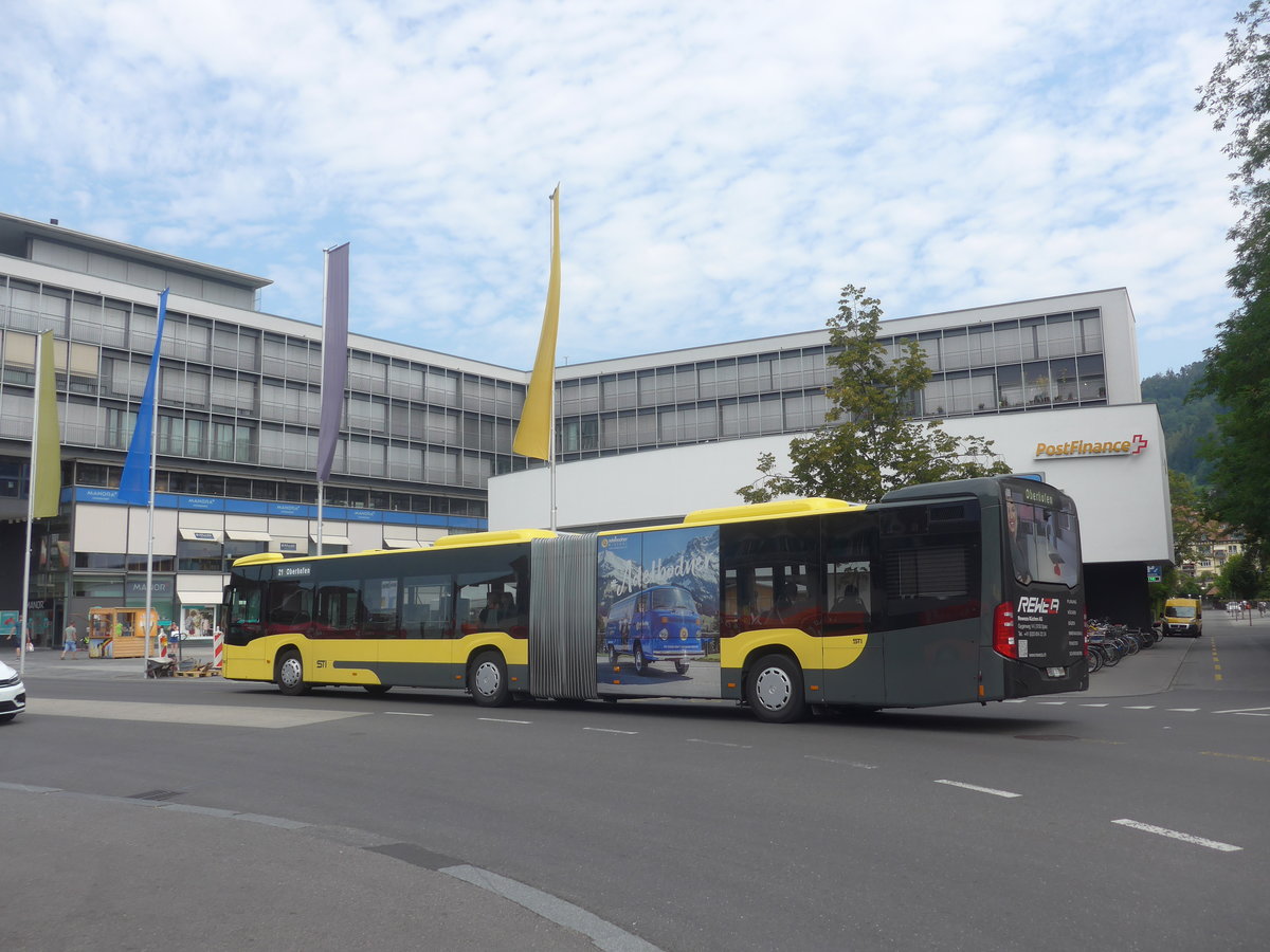 (219'654) - STI Thun - Nr. 706/BE 818'706 - Mercedes am 10. August 2020 beim Bahnhof Thun