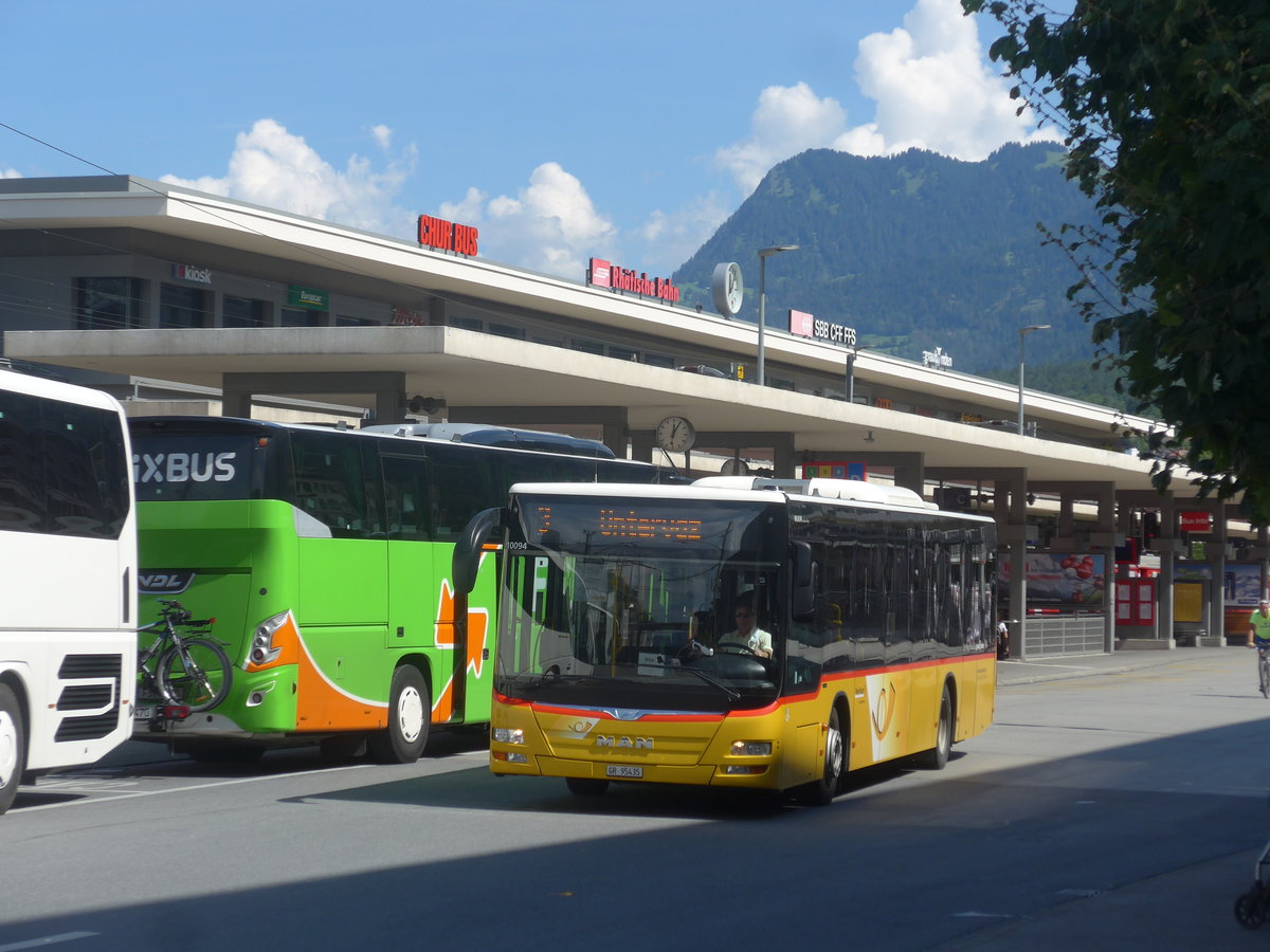 (219'773) - Dnser, Trimmis - GR 95'435 - MAN am 16. August 2020 beim Bahnhof Chur