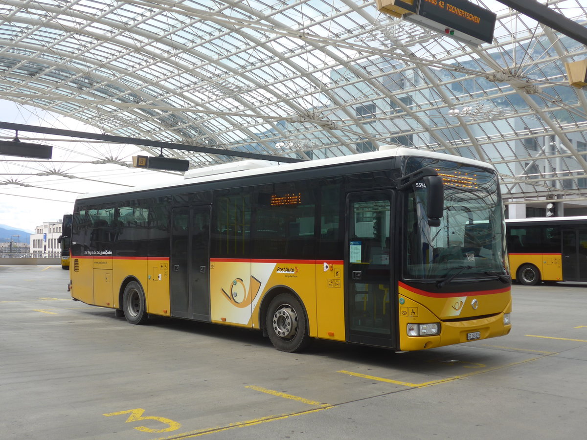 (219'811) - PostAuto Graubnden - GR 168'876 - Irisbus am 16. August 2020 in Chur, Postautostation
