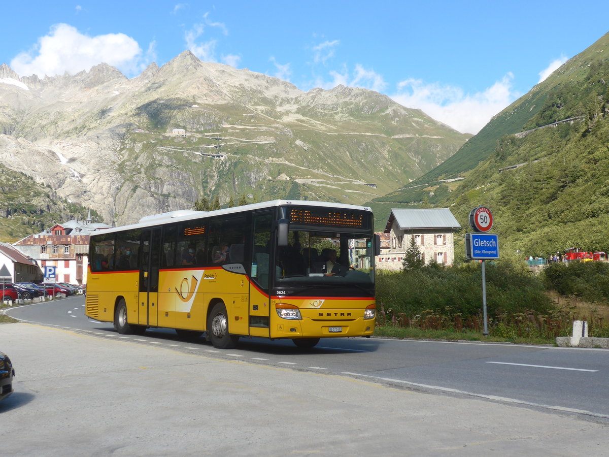 (219'983) - PostAuto Bern - Nr. 73/BE 171'453 - Setra (ex AVG Meiringen Nr. 73) am 22. August 2020 in Gletsch