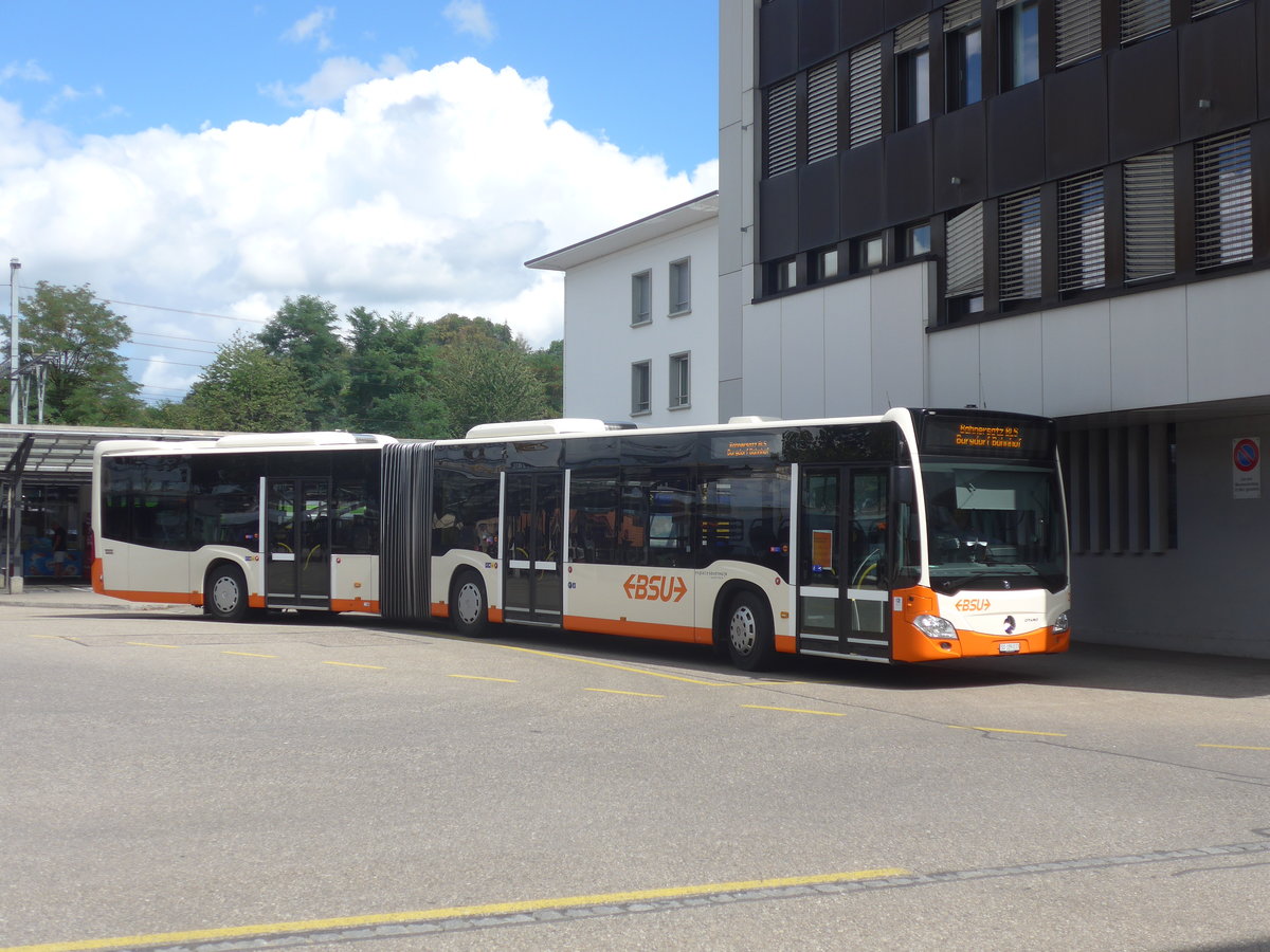(220'079) - BSU Solothurn - Nr. 33/SO 189'033 - Mercedes am 23. August 2020 beim Bahnhof Burgdorf