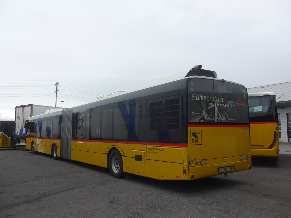 (220'240) - AVA Biel - Nr. 8/BE 26'614 - Solaris am 29. August 2020 in Kerzers, Interbus