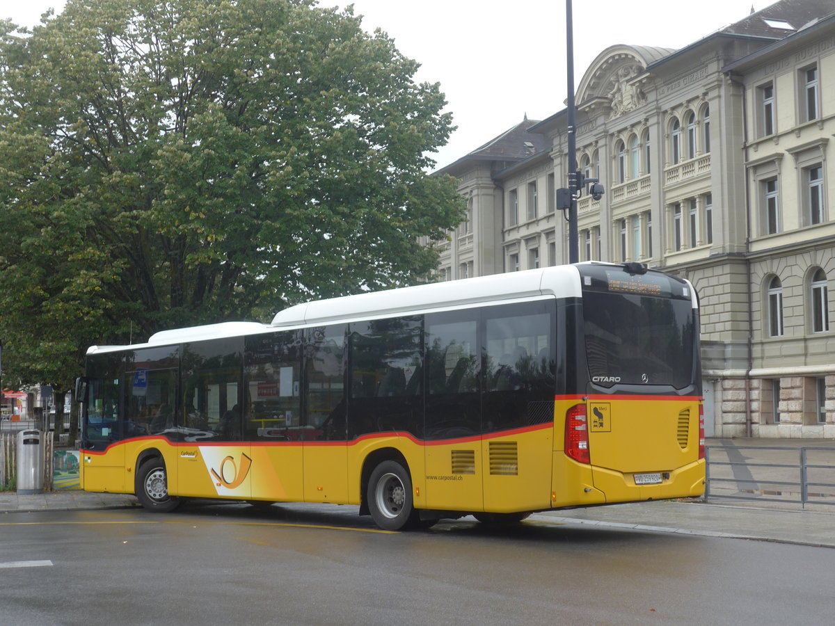 (220'333) - CarPostal Ouest - VD 259'920 - Mercedes am 30. August 2020 beim Bahnhof Yverdon
