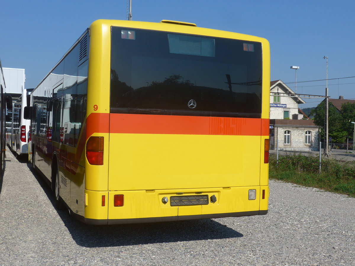 (220'594) - BLT Oberwil - Nr. 9 - Mercedes (ex AGSE Eptingen Nr. 108) am 12. September 2020 in Winterthur, EvoBus