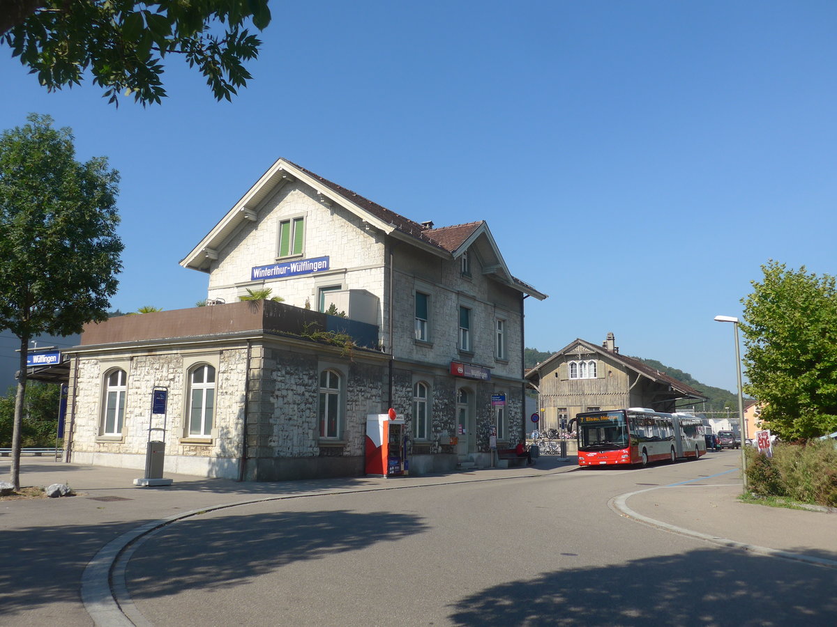 (220'608) - SW Winterthur - Nr. 376/ZH 619'376 - MAN am 12. September 2020 beim Bahnhof Winterthur Wlflingen