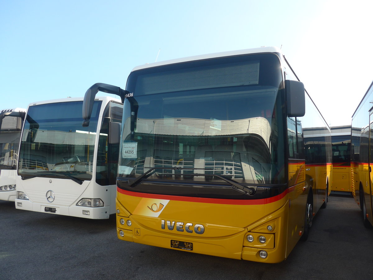 (220'693) - AutoPostale Ticino - PID 11'436 - Iveco am 12. September 2020 in Kerzers, Interbus