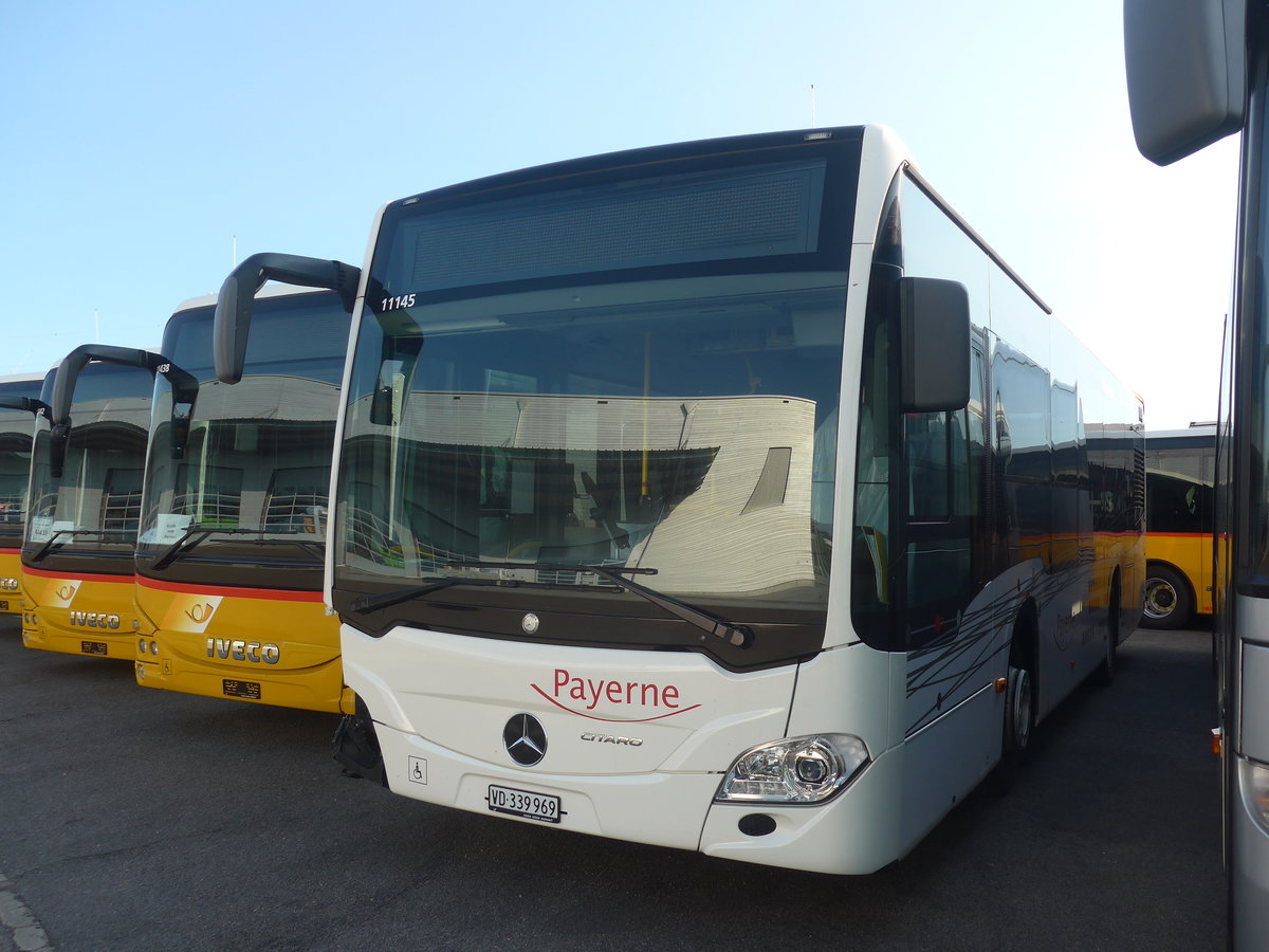 (220'700) - CarPostal Ouest - VD 339'969 - Mercedes am 12. September 2020 in Kerzers, Interbus