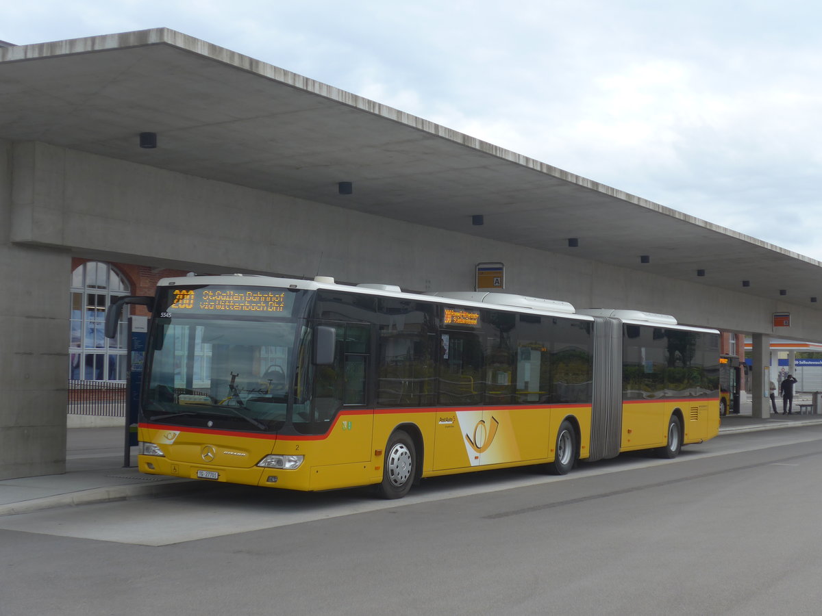 (221'145) - Eurobus, Arbon - Nr. 2/TG 27'701 - Mercedes am 24. September 2020 in Arbon, Bushof