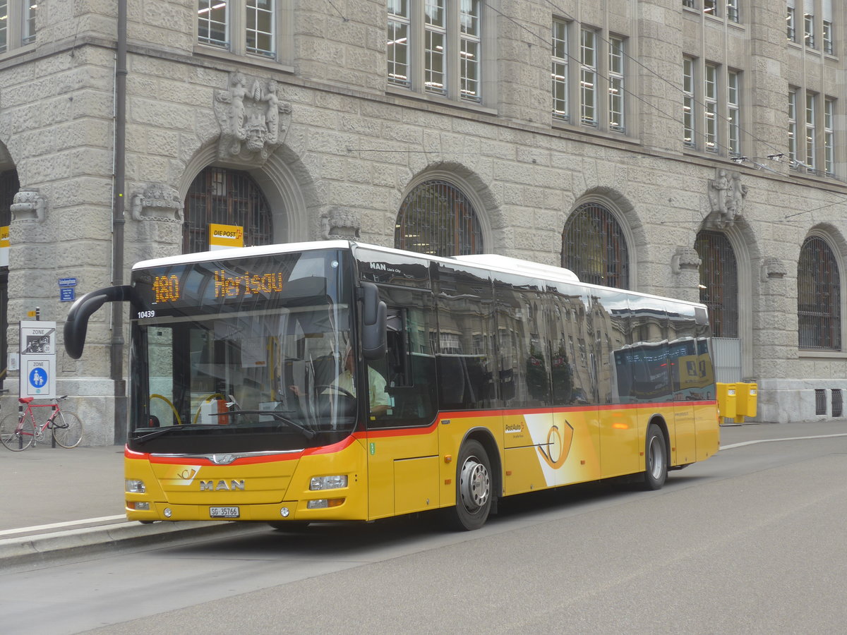 (221'257) - Postautobetriebe Unteres Toggenburg, Ltisburg - SG 35'766 - MAN am 24. September 2020 beim Bahnhof St. Gallen