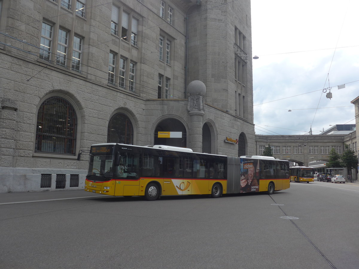 (221'299) - Eurobus, Arbon - Nr. 9/TG 67'500 - MAN am 24. September 2020 beim Bahnhof St. Gallen
