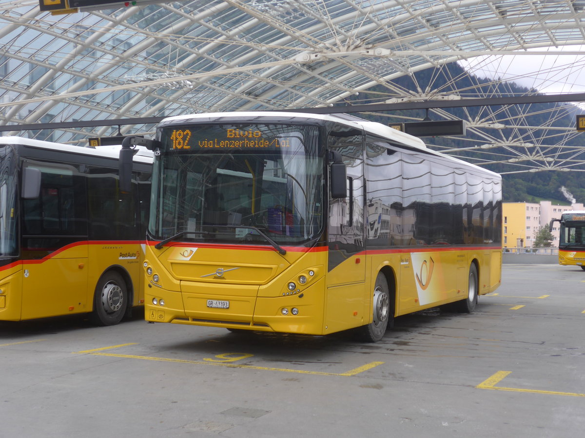 (221'432) - Reptrans, Salouf - GR 43'393 - Volvo am 26. September 2020 in Chur, Postautostation