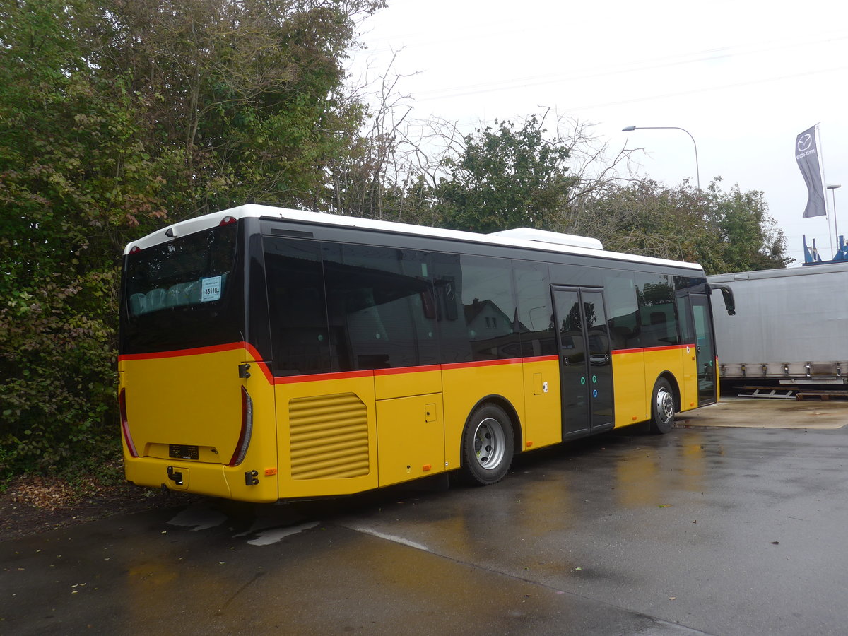 (221'577) - AutoPostale Ticino - PID 11'468 - Iveco am 27. September 2020 in Kerzers, Interbus