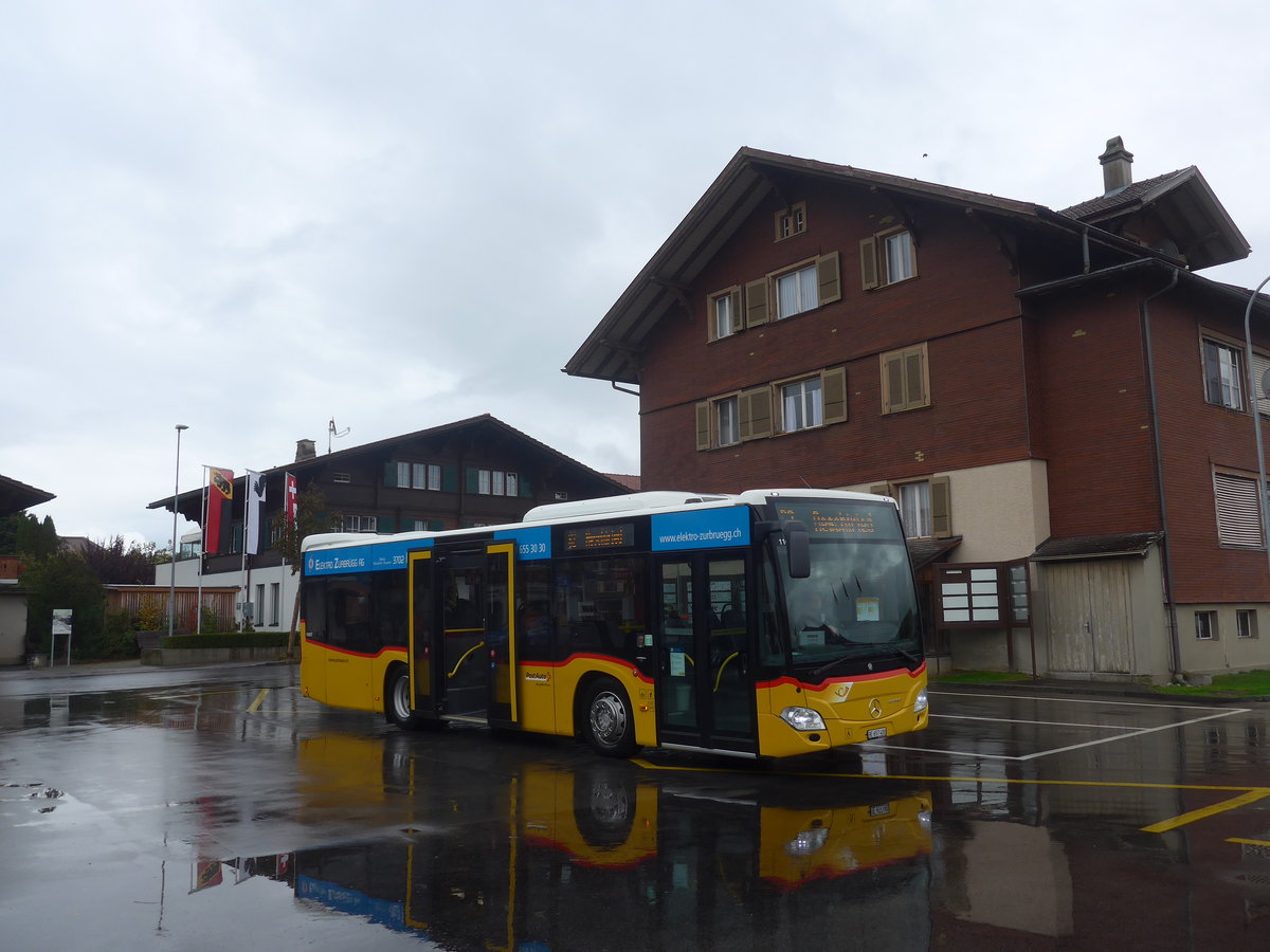 (221'693) - PostAuto Bern - BE 657'480 - Mercedes am 10. Oktober 2020 in Aeschi, Post