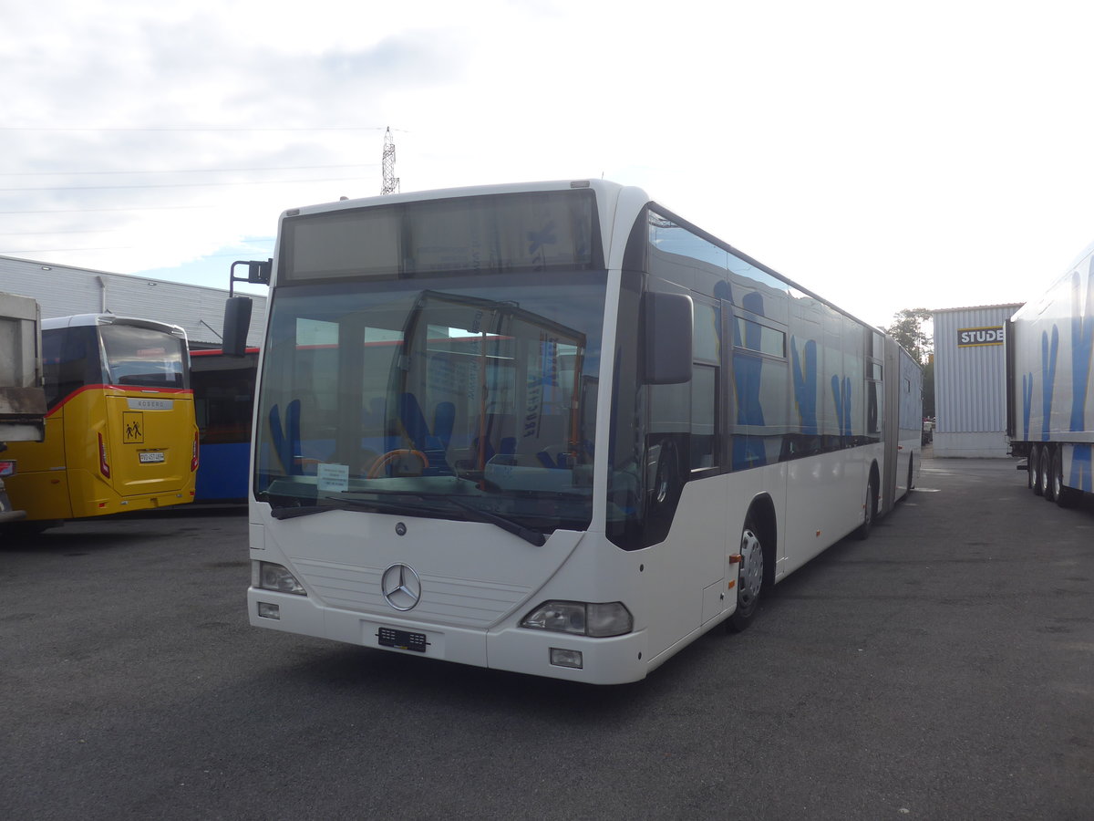 (221'704) - Interbus, Kerzers - Mercedes (ex BSU Solothurn Nr. 44) am 11. Oktober 2020 in Kerzers, Interbus