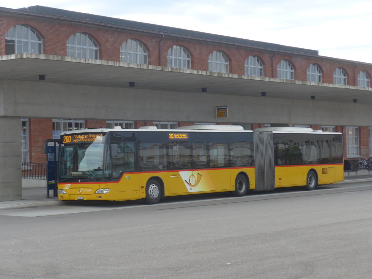 (222'256) - Eurobus, Arbon - Nr. 14/TG 185'521 - Mercedes am 21. Oktober 2020 in Arbon, Bushof