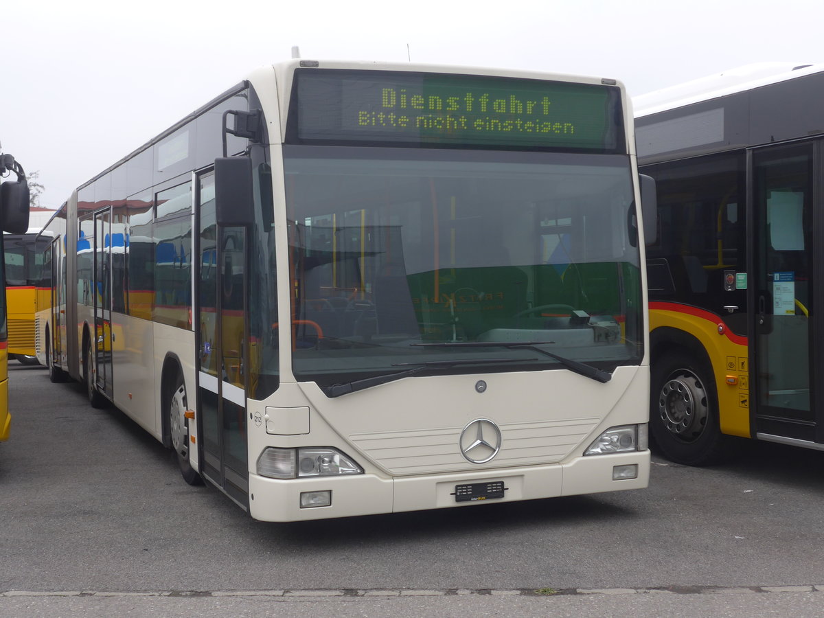 (222'891) - Interbus, Yverdon - Nr. 212 - Mercedes (ex BSU Solothurn Nr. 41) am 29. November 2020 in Kerzers, Interbus