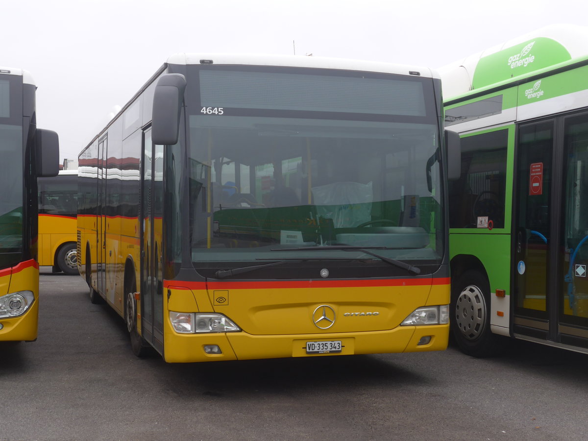 (222'893) - CarPostal Ouest - VD 335'343 - Mercedes am 29. Mercedes 2020 in Kerzers, Interbus