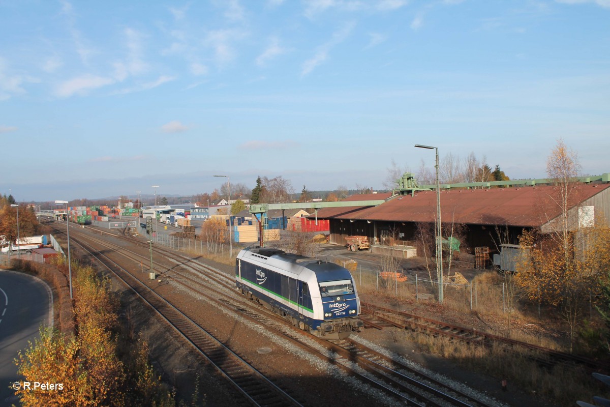223 152 beim Umsetzten in Wiesau. 15.11.14