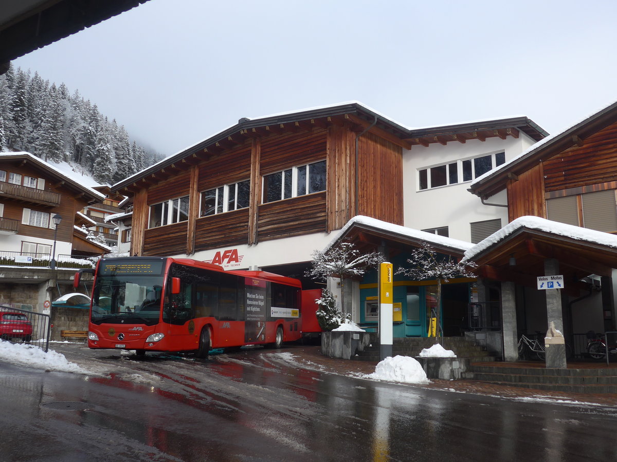 (223'010) - AFA Adelboden - Nr. 95/BE 26'774 - Mercedes am 13. Dezember 2020 in Adelboden, Busstation