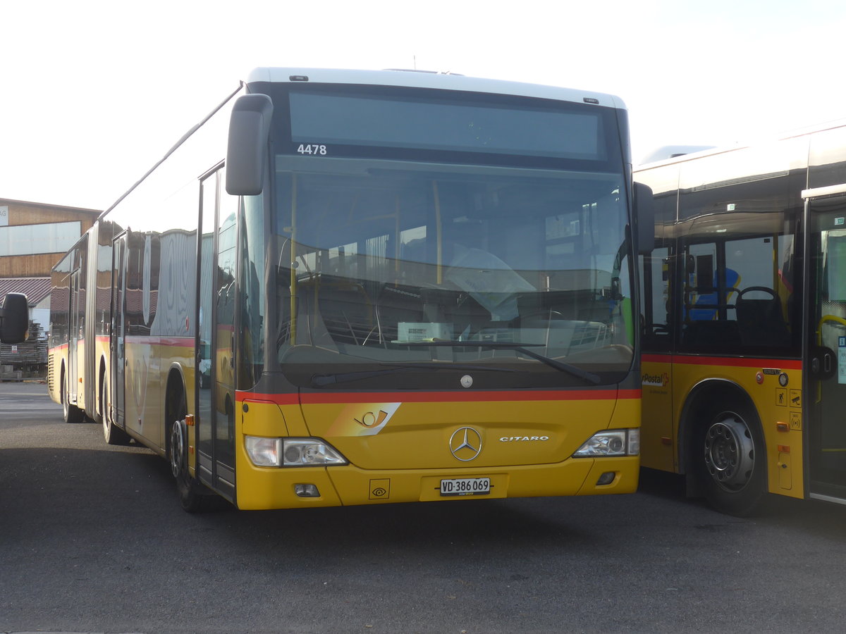 (223'088) - CarPostal Ouest - VD 386'069 - Mercedes am 26. Dezember 2020 in Kerzers, Interbus