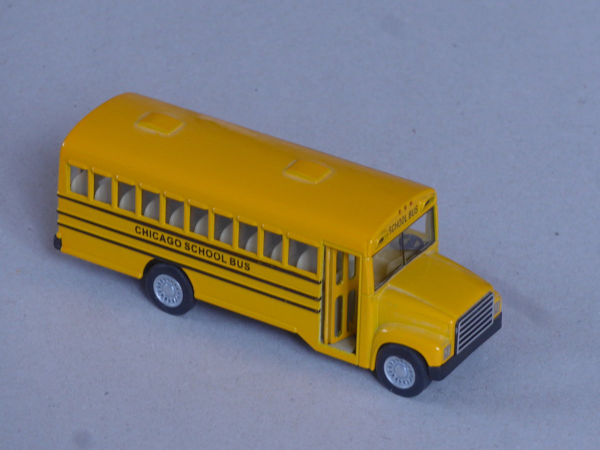 (223'328) - Aus Amerika: School Bus, Chicago - Nr. 288/H56 88C - International am 1. Februar 2021 in Thun (Modell)