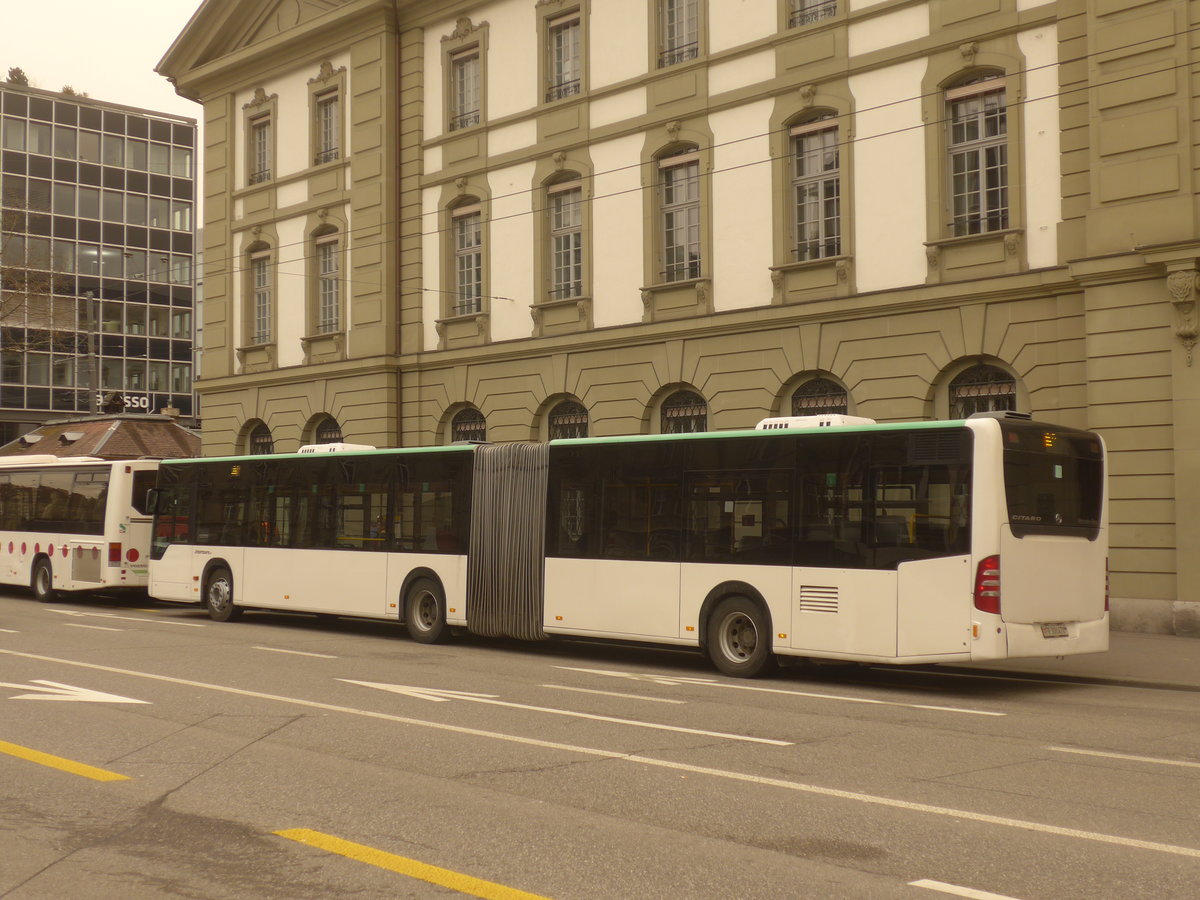 (223'434) - Intertours, Domdidier - Nr. 207/FR 300'470 - Mercedes (ex Zeretzke, D-Castrop-Rauxel Nr. 43) am 6. Februar 2021 beim Bahnhof Bern