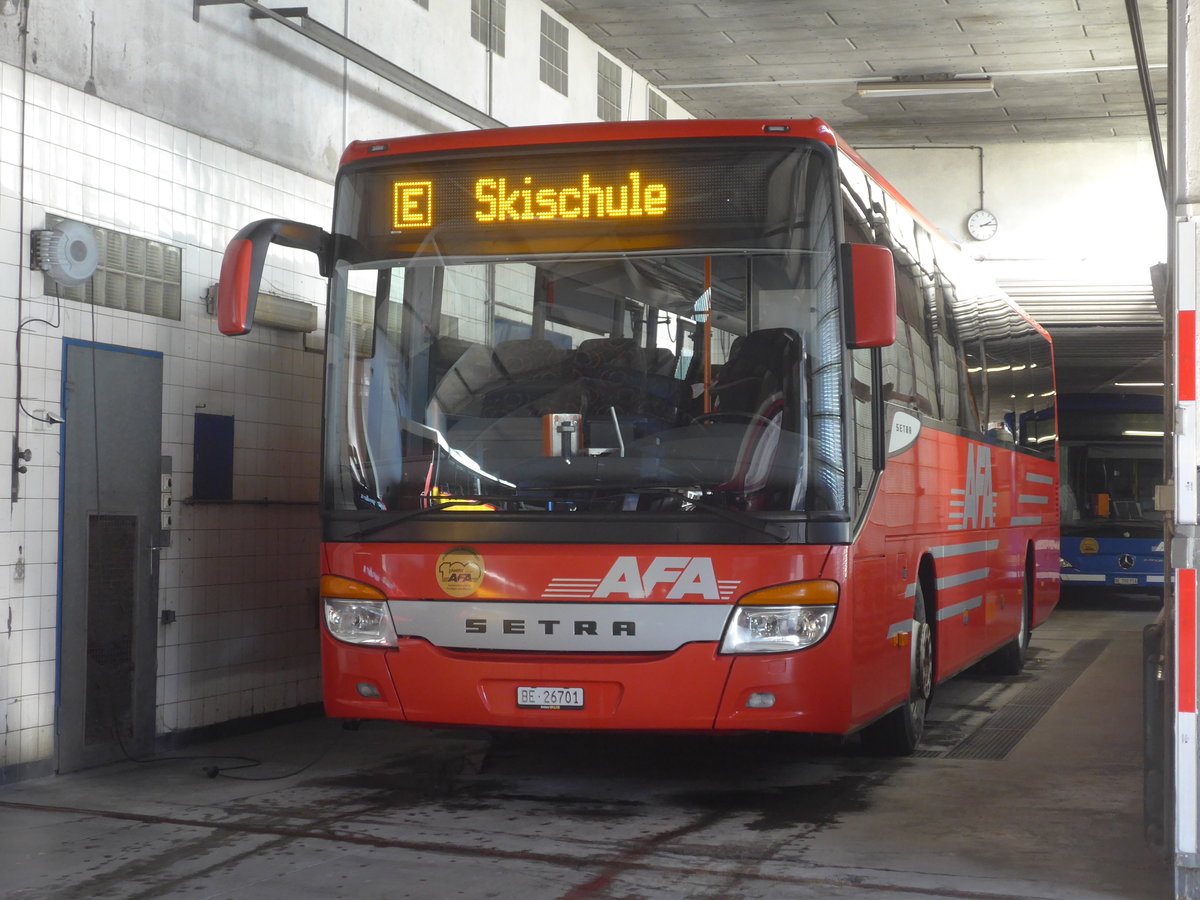 (223'583) - AFA Adelboden - Nr. 24/BE 26'701 - Setra am 17. Februar 2021 in Adelboden, Busstation