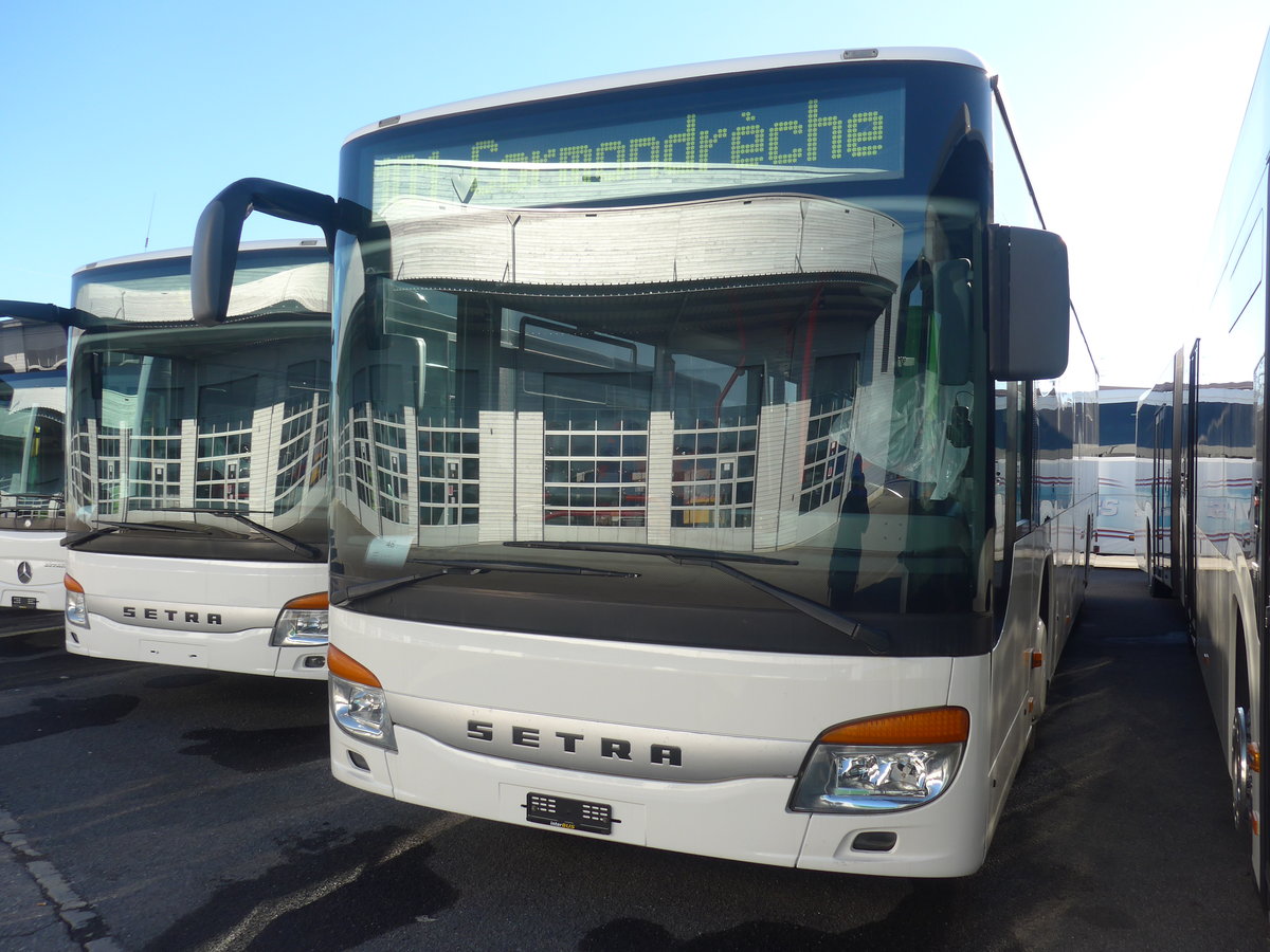 (223'673) - Interbus, Yverdon - Nr. 48 - Setra (ex Nr. 3; ex SBC Chur Nr. 103; ex SBC Chur Nr. 13) am 21. Februar 2021 in Kerzers, Interbus