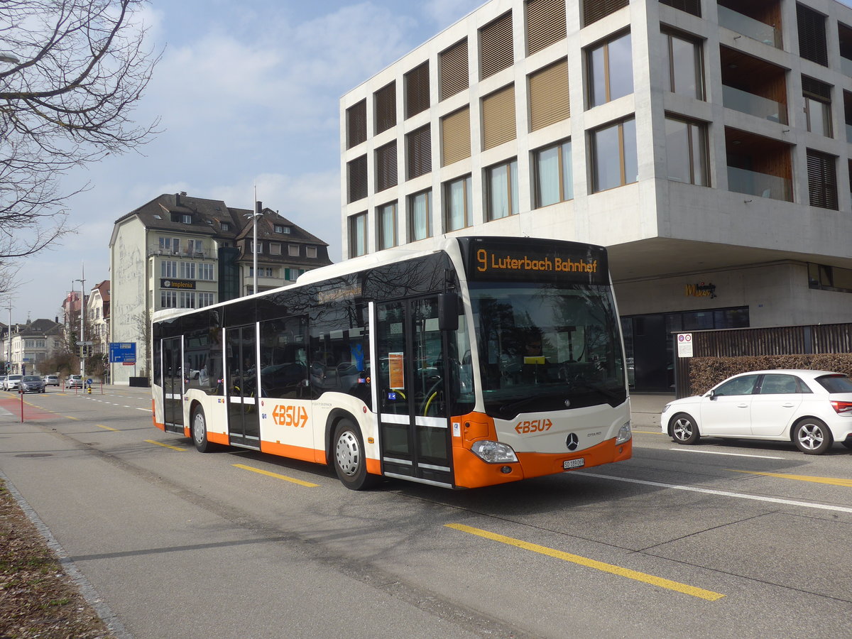 (223'936) - BSU Solothurn - Nr. 69/SO 189'069 - Mercedes am 4. Mrz 2021 beim Hauptbahnhof Solothurn
