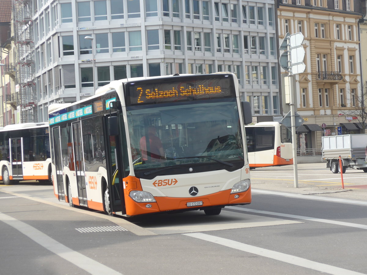 (223'951) - BSU Solothurn - Nr. 97/SO 172'097 - Mercedes am 4. Mrz 2021 beim Hauptbahnhof Solothurn