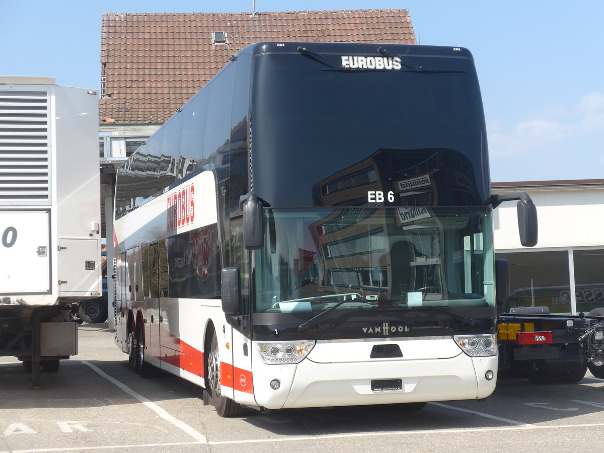 (224'728) - Eurobus, Bern - Nr. 6 - Van Hool am 2. April 2021 in Bchslen, Remund