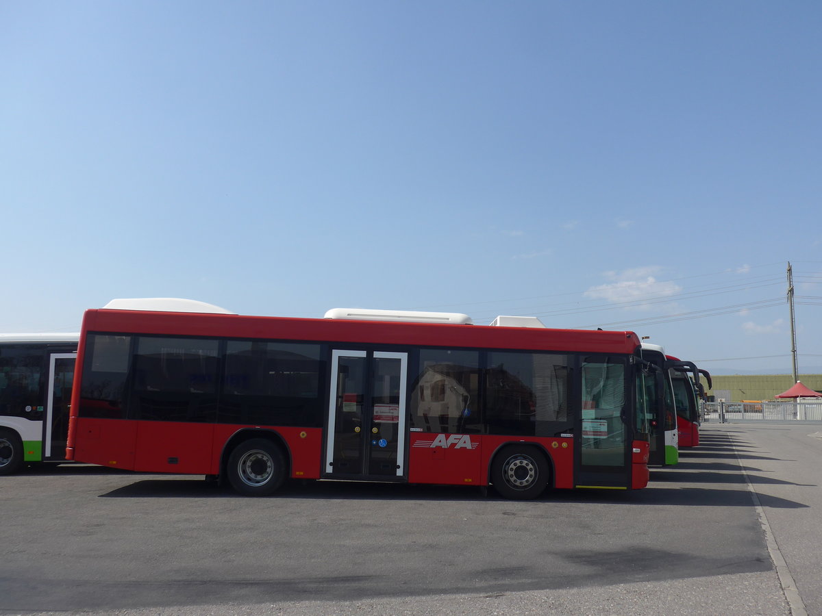 (224'739) - AFA Adelboden - Nr. 56/BE 611'030 - Scania/Hess am 2. April 2021 in Kerzers, Interbus