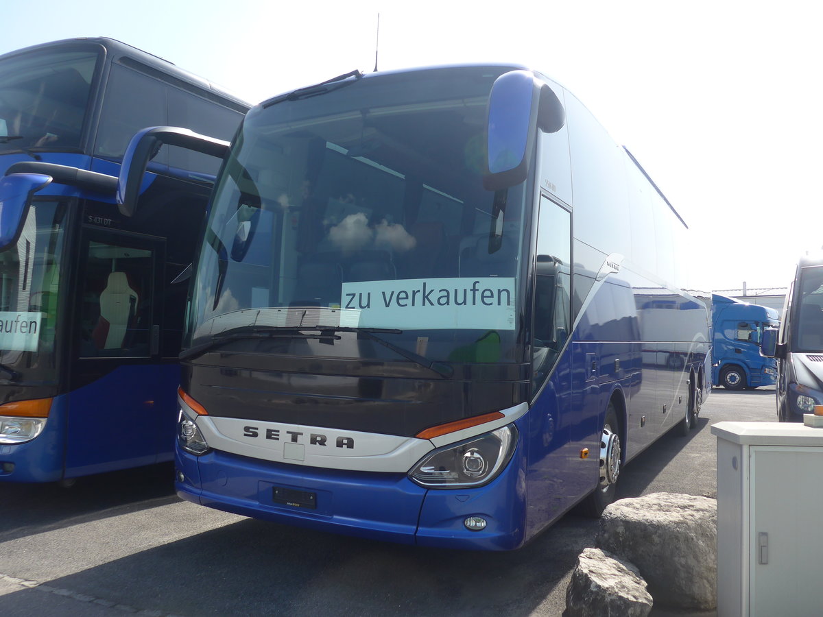 (224'757) - Aus Deutschland: Overhoff, Marl - (RE-GB 5162) - Setra am 2. April 2021 in Kerzers, Interbus