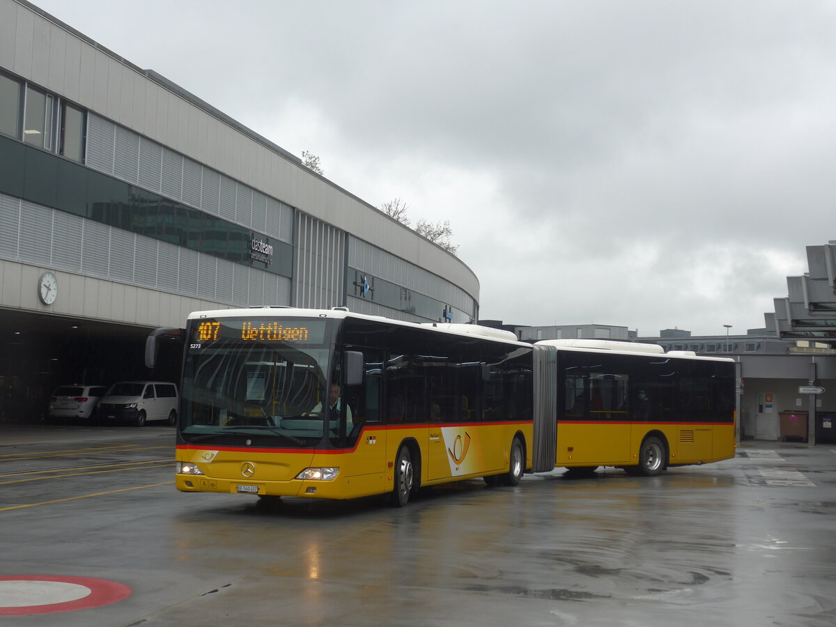 (225'722) - PostAuto Bern - Nr. 5273/BE 560'407 - Mercedes (ex Nr. 637) am 5. Juni 2021 in Bern, Postautostation