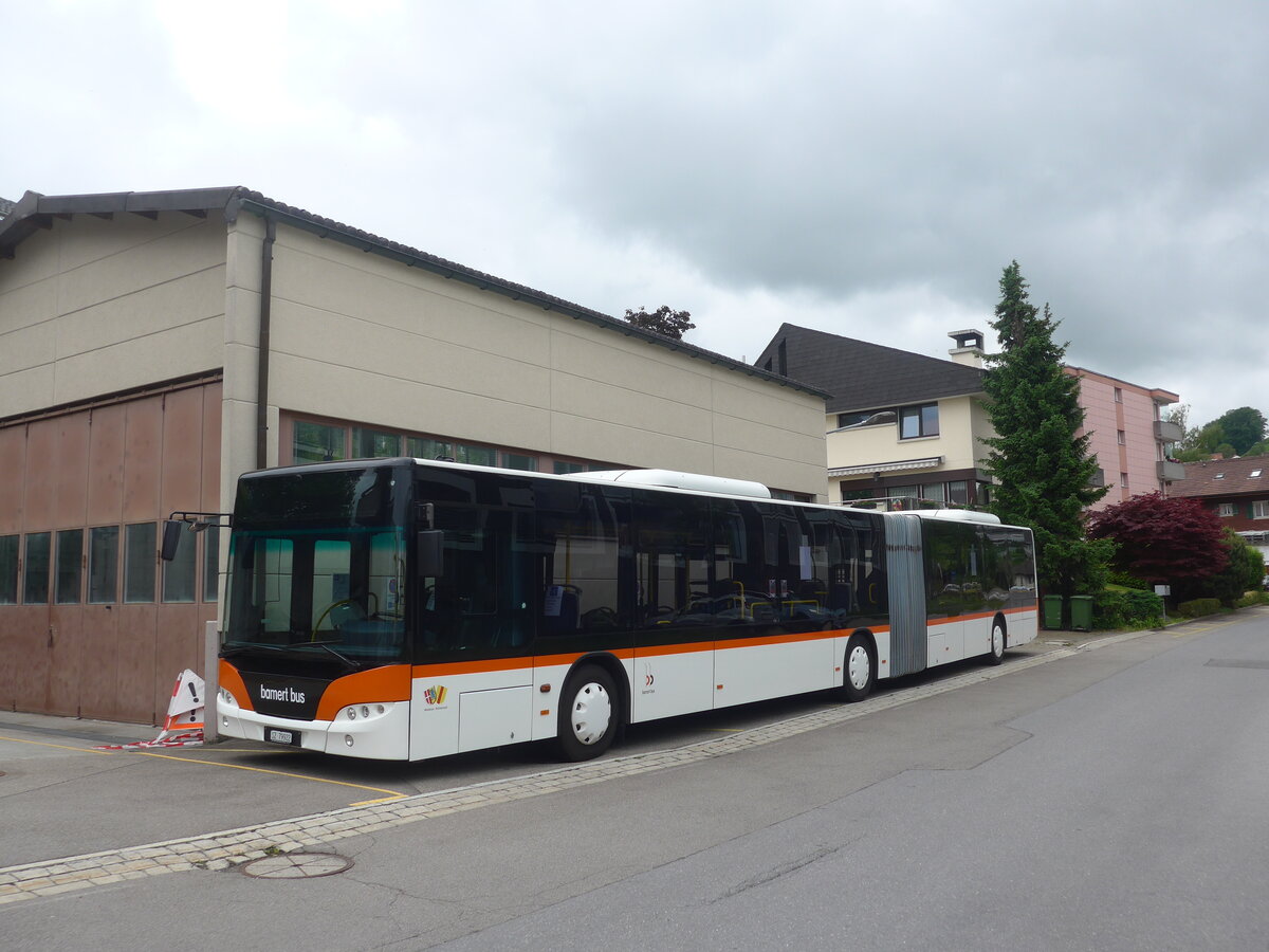 (225'766) - Bamert, Wollerau - SZ 79'922 - Neoplan (ex VBZ Zrich Nr. 534) am 6. Juni 2021 in Wollerau, Garage